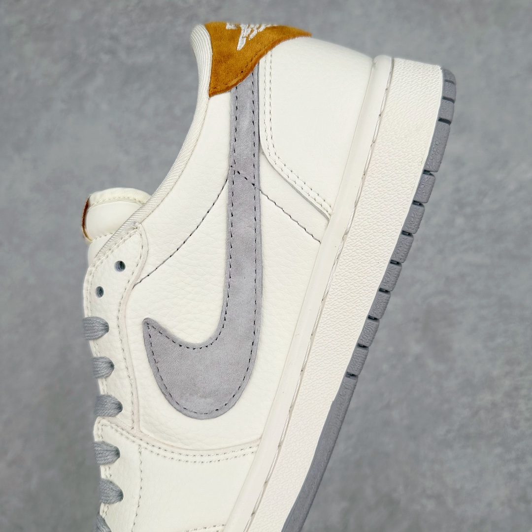 图片[7]-TS x Air Jordan AJ1 Low 倒钩低帮联名定制配色 LX1988-800 原厂内置气垫魔块 A模大底 头层小牛皮 鞋舌AJ原厂专用牛津布+AJ专用反口珍珠布+原厂无杂质高弹内里海棉+特殊封边弹力鞋带 尺码：36 36.5 37.5 38 38.5 39 40 40.5 41 42 42.5 43 44 44.5 45 46 47.5-选品中心