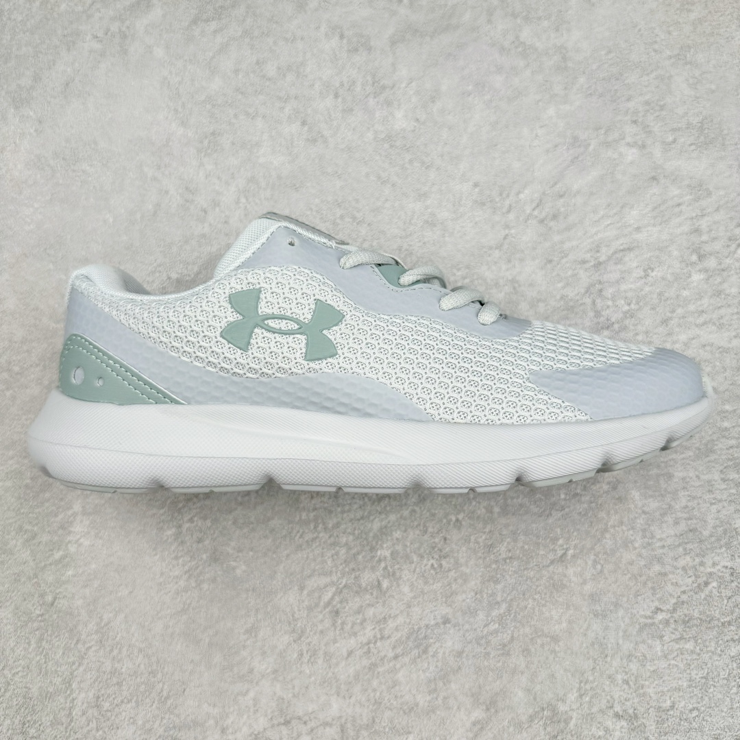 Under Armour Surge 3 UA安德玛运动舒适 织物减震防滑耐磨透气 低帮休闲跑步鞋 尺码:36 36.5 37.5 38 38.5 39 40 40.5 41 42 42.5 43 44 44.5 45-选品中心