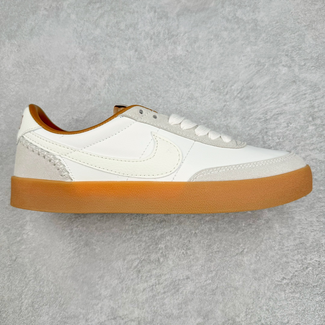 J.Crew x NK Killshot II Leather 联名复古板鞋 HF5699-019 采用米白色皮革制作鞋身 Swoosh 点缀其中 最后搭载棕色生胶大底 流露出满满的复古气气息 尺码:36 36.5 37.5 38 38.5 39 40 40.5 41 42 42.5 43 44-选品中心