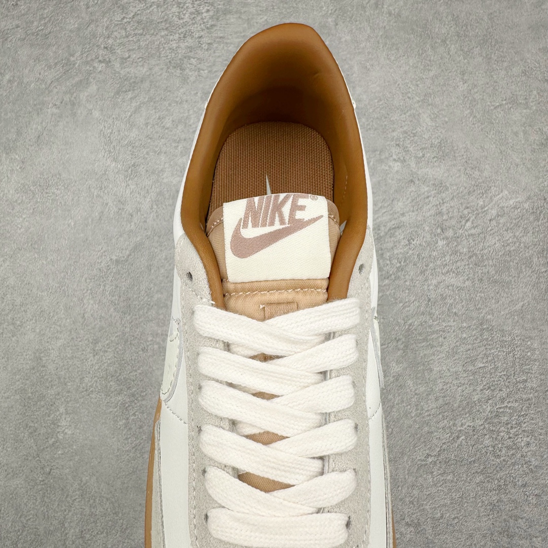 图片[5]-J.Crew x NK Killshot II Leather 联名复古板鞋 HF5699-019 采用米白色皮革制作鞋身 Swoosh 点缀其中 最后搭载棕色生胶大底 流露出满满的复古气气息 尺码：36 36.5 37.5 38 38.5 39 40 40.5 41 42 42.5 43 44-选品中心