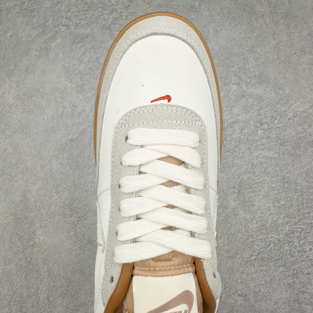 图片[4]-J.Crew x NK Killshot II Leather 联名复古板鞋 HF5699-019 采用米白色皮革制作鞋身 Swoosh 点缀其中 最后搭载棕色生胶大底 流露出满满的复古气气息 尺码：36 36.5 37.5 38 38.5 39 40 40.5 41 42 42.5 43 44-选品中心