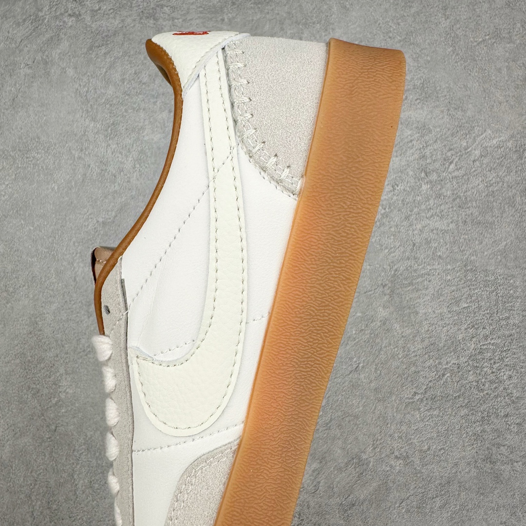 图片[7]-J.Crew x NK Killshot II Leather 联名复古板鞋 HF5699-019 采用米白色皮革制作鞋身 Swoosh 点缀其中 最后搭载棕色生胶大底 流露出满满的复古气气息 尺码：36 36.5 37.5 38 38.5 39 40 40.5 41 42 42.5 43 44-选品中心