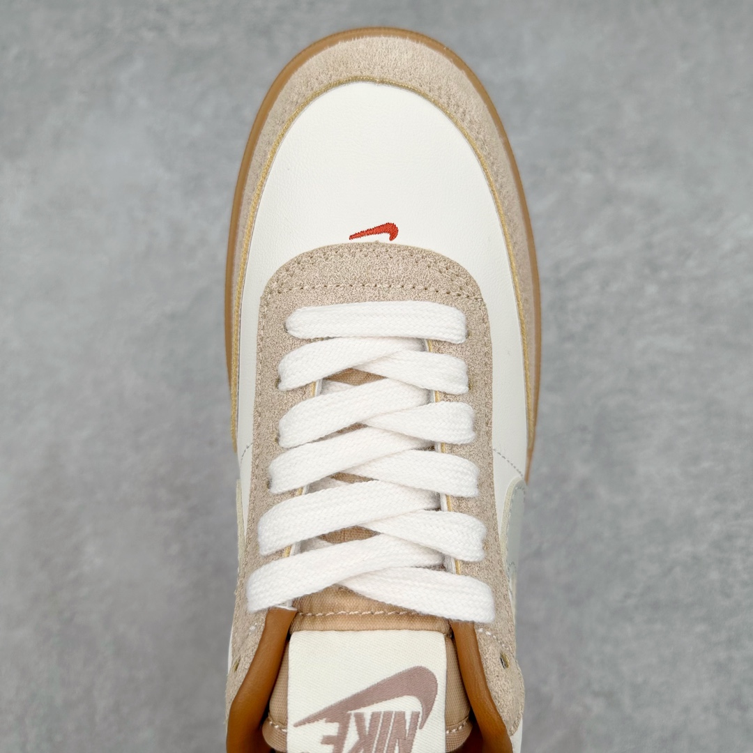 图片[4]-J.Crew x NK Killshot II Leather 联名复古板鞋 HF5723-009 采用米白色皮革制作鞋身 Swoosh 点缀其中 最后搭载棕色生胶大底 流露出满满的复古气气息 尺码：36 36.5 37.5 38 38.5 39 40 40.5 41 42 42.5 43 44-选品中心