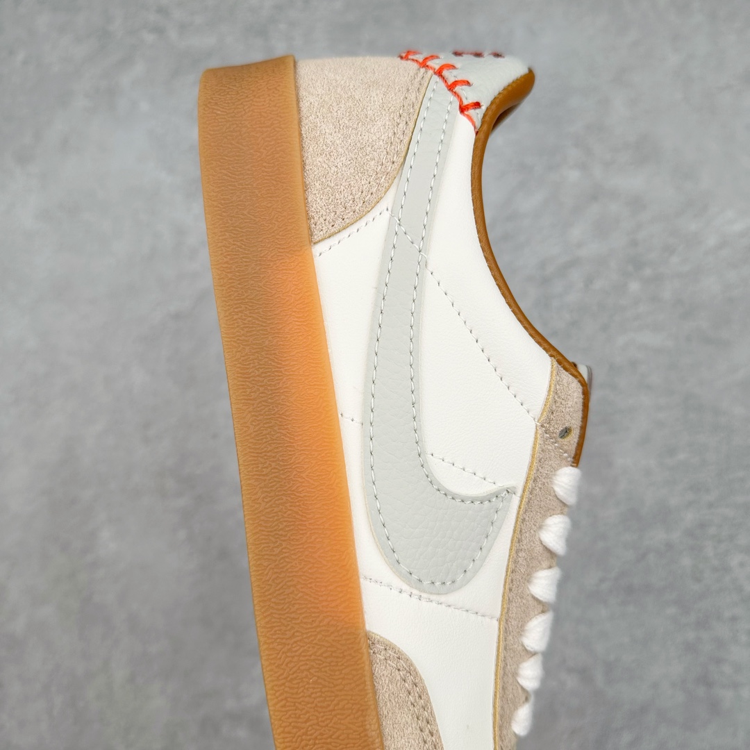 图片[6]-J.Crew x NK Killshot II Leather 联名复古板鞋 HF5723-009 采用米白色皮革制作鞋身 Swoosh 点缀其中 最后搭载棕色生胶大底 流露出满满的复古气气息 尺码：36 36.5 37.5 38 38.5 39 40 40.5 41 42 42.5 43 44-选品中心