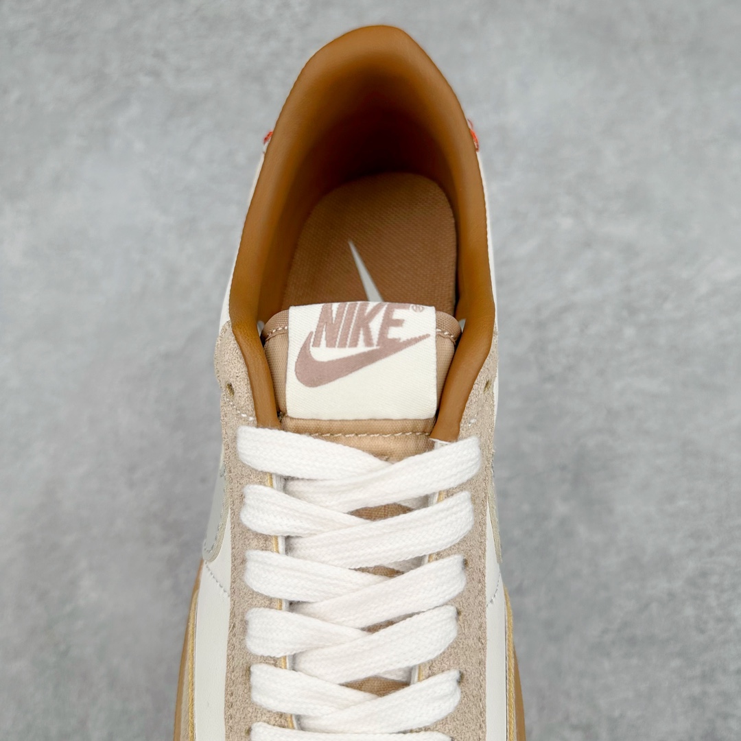 图片[5]-J.Crew x NK Killshot II Leather 联名复古板鞋 HF5723-009 采用米白色皮革制作鞋身 Swoosh 点缀其中 最后搭载棕色生胶大底 流露出满满的复古气气息 尺码：36 36.5 37.5 38 38.5 39 40 40.5 41 42 42.5 43 44-选品中心
