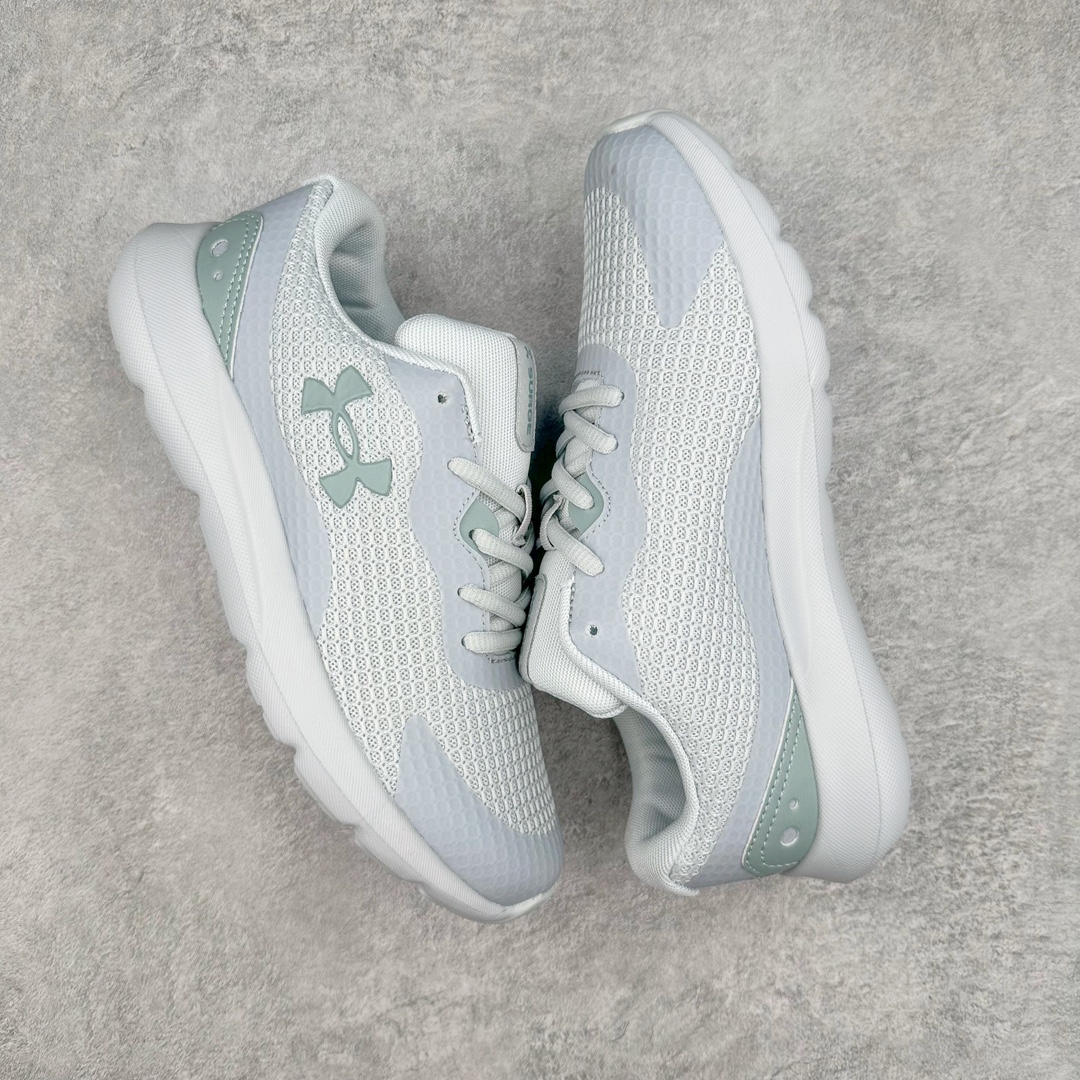 图片[3]-Under Armour Surge 3 UA安德玛运动舒适 织物减震防滑耐磨透气 低帮休闲跑步鞋 尺码：36 36.5 37.5 38 38.5 39 40 40.5 41 42 42.5 43 44 44.5 45-选品中心