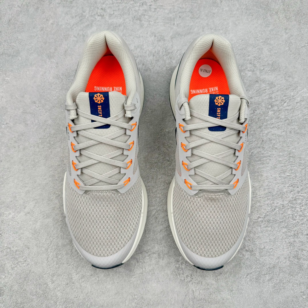 图片[2]-＃纯原 NK RUN SWIfT 3 极致3代网面透气休闲跑步鞋 简约高科技设计采用多层材料 为双足带来凉爽感受和稳固体验时尚鞋面搭配中足包覆设计 提供稳固贴合感 一层网眼布材质 在跑步期间为你带来轻盈透气性能 同时展现利落外观 加高叠层设计 为每一步带来柔软缓震性能 具备出色抓地力与耐穿着性 舒适感出众 货号：DR2695-009 尺码：39 40 40.5 41 42 42.5 43 44 44.5 45-选品中心