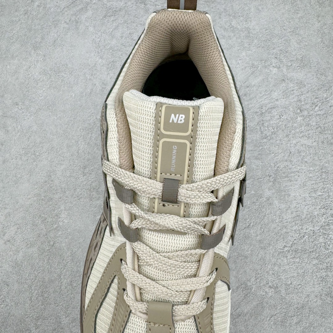 图片[5]-New Balance M1906R NB新百伦系列复古老爹风休闲运动慢跑鞋 采用轻质牛剖革拼接透气网眼衬垫织物鞋面材质 T-Beam大底提供足步弓支撑 保持步态稳定#后跟搭载外露缓震胶 鞋身整体以各种深浅不一的灰色覆盖 鞋头以淡蓝色调装饰，网眼衬垫通过不规律的色块实现做旧的美感 泛黄的鞋底更是进一步增添了复古气息 尺码：36 37 37.5 38 38.5 39.5 40 40.5 41.5 42 42.5 43 44 45-选品中心