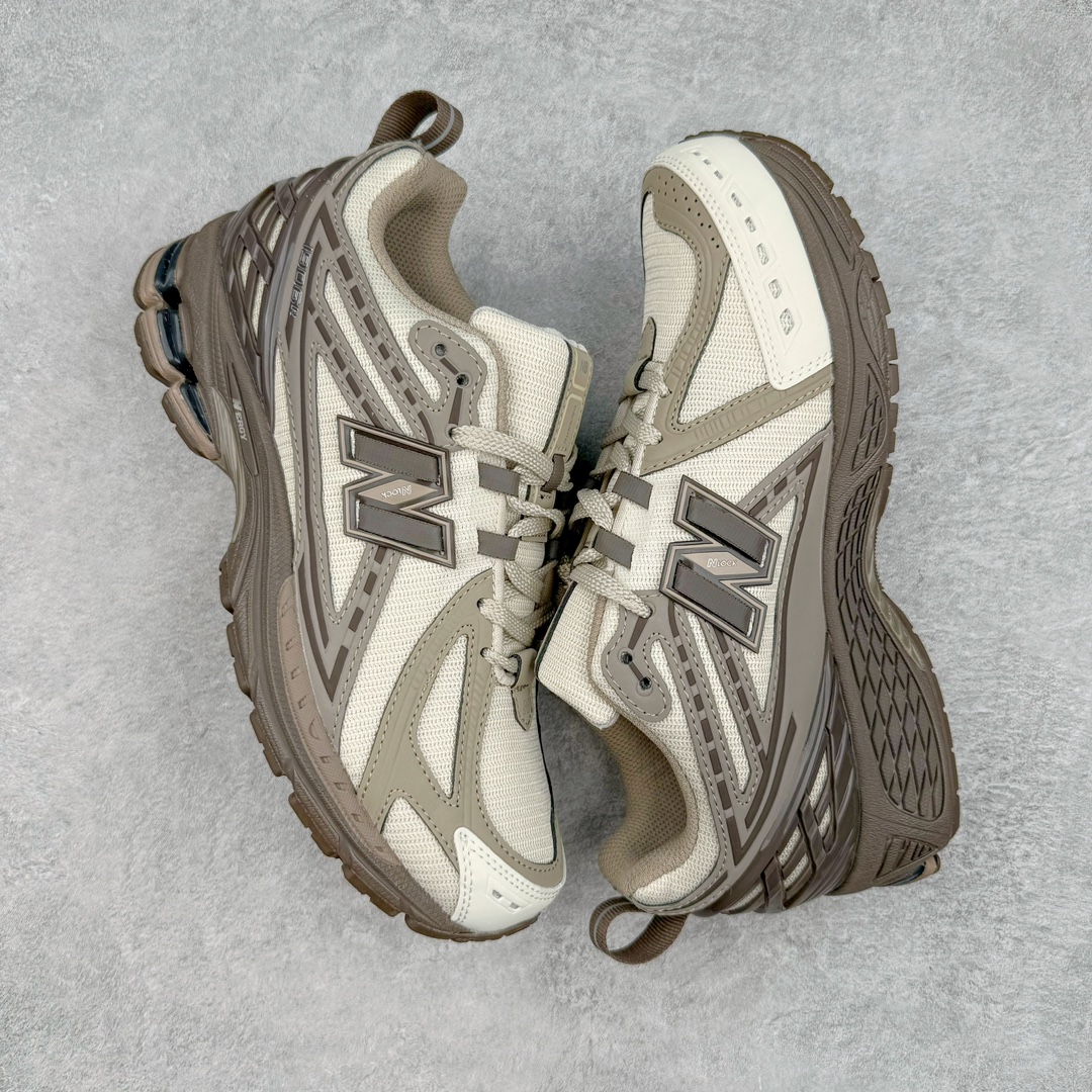 图片[3]-New Balance M1906R NB新百伦系列复古老爹风休闲运动慢跑鞋 采用轻质牛剖革拼接透气网眼衬垫织物鞋面材质 T-Beam大底提供足步弓支撑 保持步态稳定#后跟搭载外露缓震胶 鞋身整体以各种深浅不一的灰色覆盖 鞋头以淡蓝色调装饰，网眼衬垫通过不规律的色块实现做旧的美感 泛黄的鞋底更是进一步增添了复古气息 尺码：36 37 37.5 38 38.5 39.5 40 40.5 41.5 42 42.5 43 44 45-选品中心