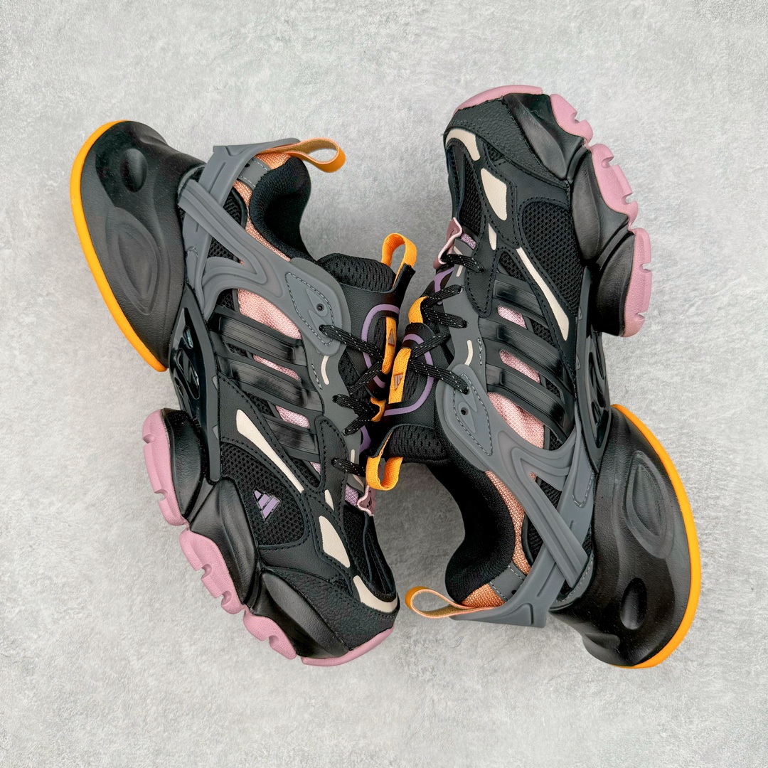 图片[3]-AD XLG Runner Deluxe 跑步者豪华版系列低帮厚底增高老爹风复古缓震休闲运动慢跑鞋 JP5765 自从阿迪达斯和巴黎世家合作后，没少出双方联名的平替。结果根据最新情报，阿迪现在已经把手伸到了巴家爆款3XL的身上，新鞋Xlg Runner Deluxe实物曝光，emm，鞋款整体一眼丁真是巴黎世家Track＋3XL大底的缝合怪版本，要不是鞋侧明晃晃的adidas三道杠Logo，估计各位看了都得蒙。这波不能说是完全复制巴黎世家，但也多少有点借鉴的味道了。新鞋基本就是在阿迪经典\\\”Climacool\\\”鞋款的基础上，升级了Boots大底以及加入了\\\”巴味\\\”设计元素…尺码：35 36 36⅔ 37⅓ 38 38⅔ 39⅓ 40 40⅔ 41⅓ 42 42⅔ 43⅓ 44 44⅔ 45 46-选品中心