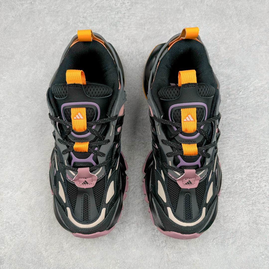 图片[2]-AD XLG Runner Deluxe 跑步者豪华版系列低帮厚底增高老爹风复古缓震休闲运动慢跑鞋 JP5765 自从阿迪达斯和巴黎世家合作后，没少出双方联名的平替。结果根据最新情报，阿迪现在已经把手伸到了巴家爆款3XL的身上，新鞋Xlg Runner Deluxe实物曝光，emm，鞋款整体一眼丁真是巴黎世家Track＋3XL大底的缝合怪版本，要不是鞋侧明晃晃的adidas三道杠Logo，估计各位看了都得蒙。这波不能说是完全复制巴黎世家，但也多少有点借鉴的味道了。新鞋基本就是在阿迪经典\\\”Climacool\\\”鞋款的基础上，升级了Boots大底以及加入了\\\”巴味\\\”设计元素…尺码：35 36 36⅔ 37⅓ 38 38⅔ 39⅓ 40 40⅔ 41⅓ 42 42⅔ 43⅓ 44 44⅔ 45 46-选品中心