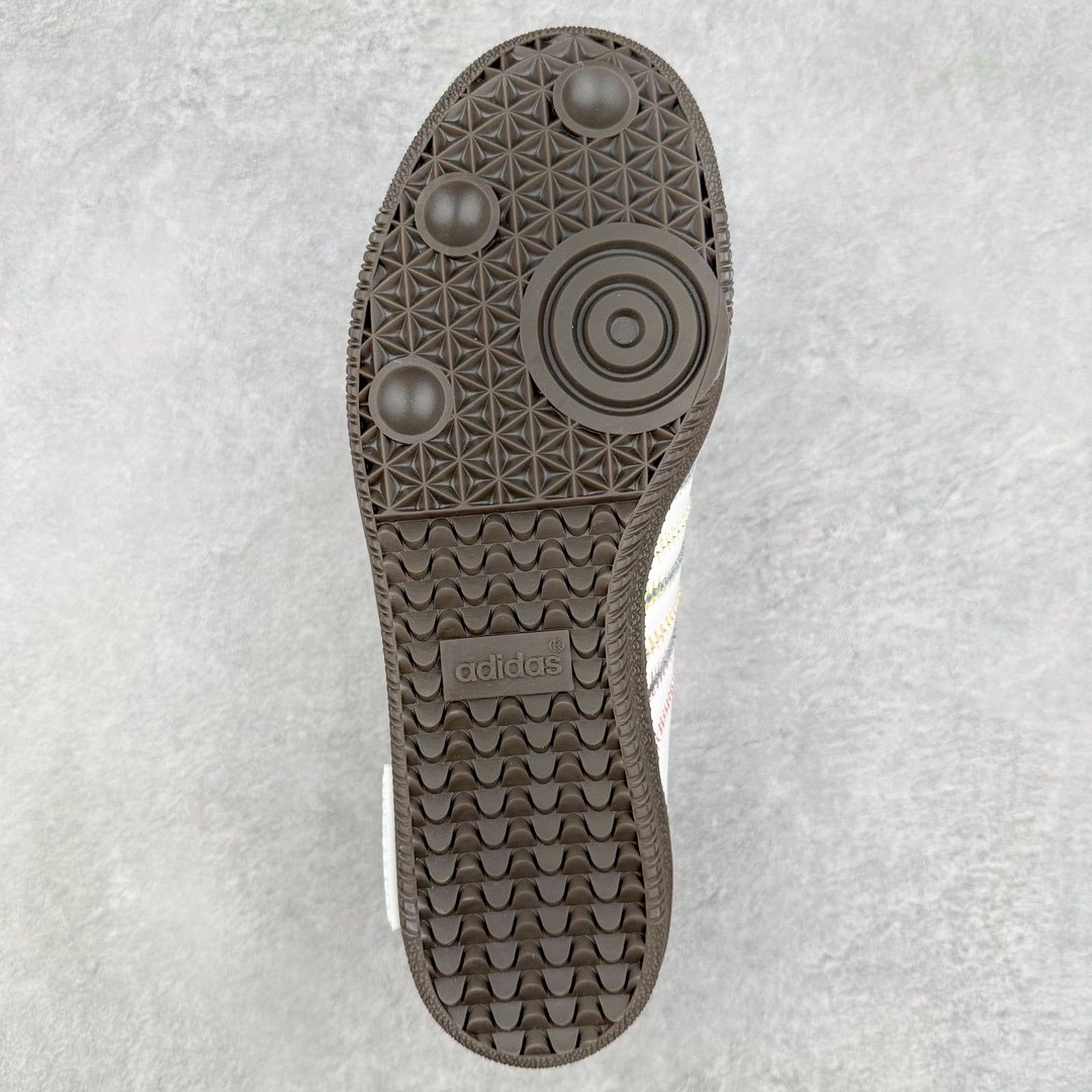 图片[9]-AD Original Samba OG 复古经典轻便板鞋 IG1025 这款桑巴鞋展示了高质量的工艺 带有装饰的超锁缝制和无缝的手感 柔软、柔软的皮革造型和标志性的3条纹完成了精致的外观 正规合身鞋带 鞋面上有绒面鞋垫 橡胶鞋底 享受正畸套筒软感 自50年代首次亮相以来就一直在赢得粉丝的青睐 尺码：36 36.5 37.5 38 38.5 39 40 40.5 41 42 42.5 43 44 44.5 45-选品中心