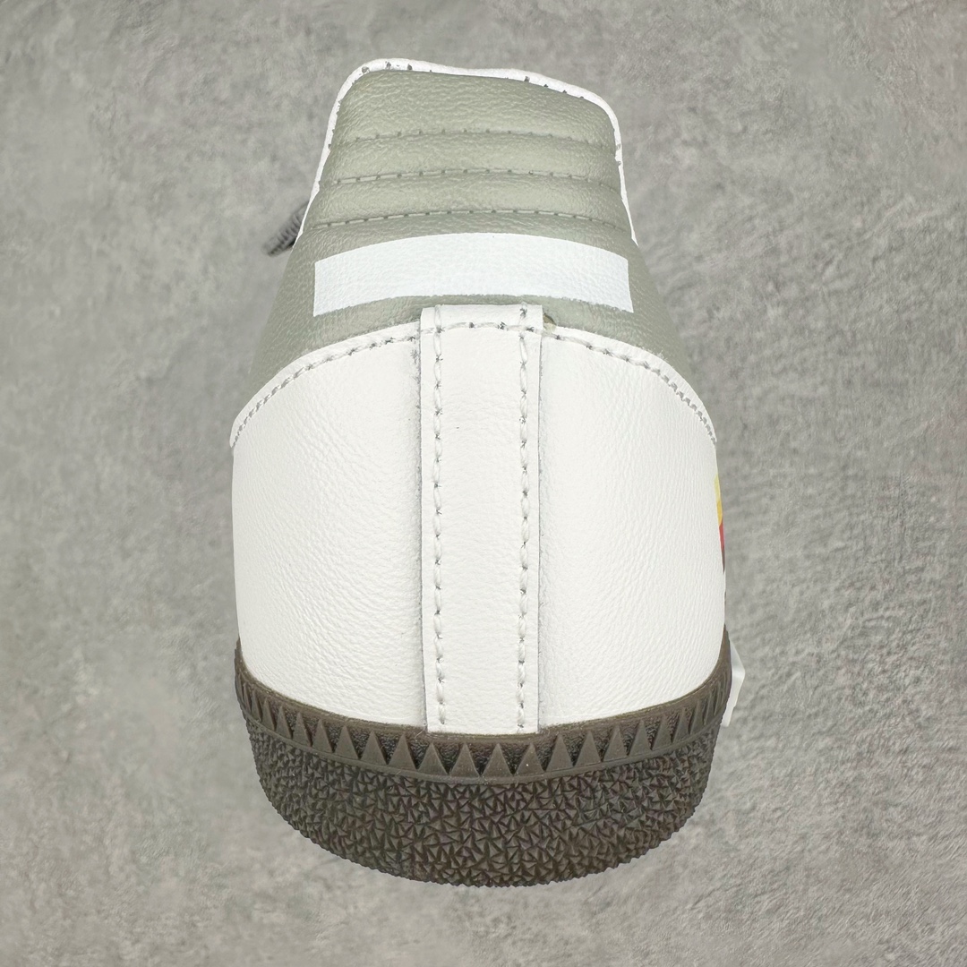 图片[8]-AD Original Samba OG 复古经典轻便板鞋 IG1025 这款桑巴鞋展示了高质量的工艺 带有装饰的超锁缝制和无缝的手感 柔软、柔软的皮革造型和标志性的3条纹完成了精致的外观 正规合身鞋带 鞋面上有绒面鞋垫 橡胶鞋底 享受正畸套筒软感 自50年代首次亮相以来就一直在赢得粉丝的青睐 尺码：36 36.5 37.5 38 38.5 39 40 40.5 41 42 42.5 43 44 44.5 45-选品中心