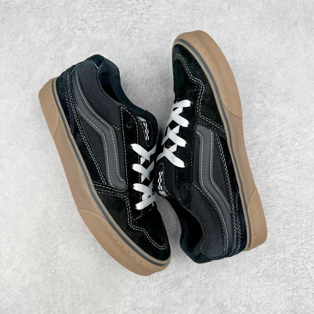 图片[3]-Vans Caldrone 面包胖胖鞋 范斯官方 美式复古休闲滑板鞋 Vans Classics 经典支线土豆鞋 Knu Skool 是完美的平替版，鞋头放大、鞋身网布面料透气，包边上移加厚、鞋舌加厚。 尺码：35 36 36.5 37 38 38.5 39 40 40.5 41 42 42.5 43 44-选品中心