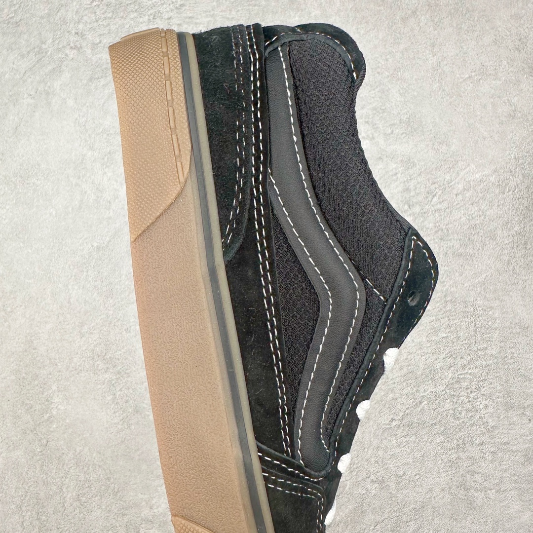 图片[6]-Vans Caldrone 面包胖胖鞋 范斯官方 美式复古休闲滑板鞋 Vans Classics 经典支线土豆鞋 Knu Skool 是完美的平替版，鞋头放大、鞋身网布面料透气，包边上移加厚、鞋舌加厚。 尺码：35 36 36.5 37 38 38.5 39 40 40.5 41 42 42.5 43 44-选品中心