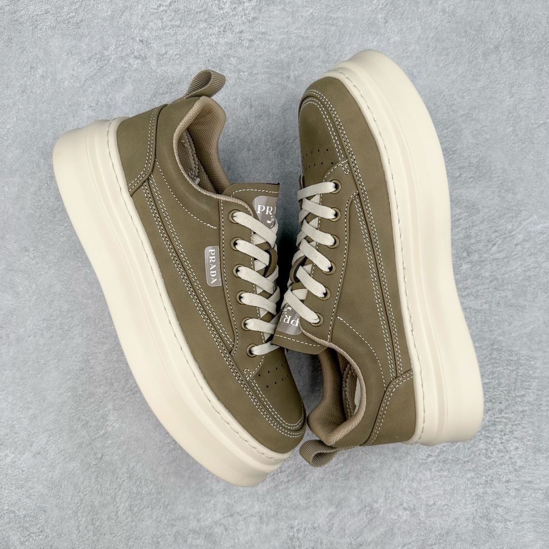 图片[3]-PRADA 普拉达 -高端品质 原单 -鞋面：🔝开边珠小牛皮·高周波品牌、反绒牛皮、品牌塑胶模块 -内里：网布，垫脚；顶级牛皮 -大底：超轻TPU·橡胶发泡·双色成型大底 尺码：39-44-选品中心