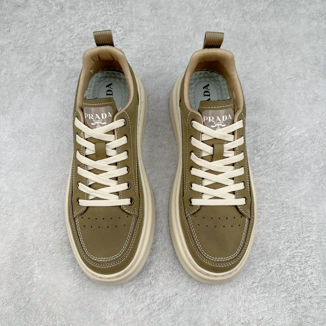 图片[2]-PRADA 普拉达 -高端品质 原单 -鞋面：🔝开边珠小牛皮·高周波品牌、反绒牛皮、品牌塑胶模块 -内里：网布，垫脚；顶级牛皮 -大底：超轻TPU·橡胶发泡·双色成型大底 尺码：39-44-选品中心