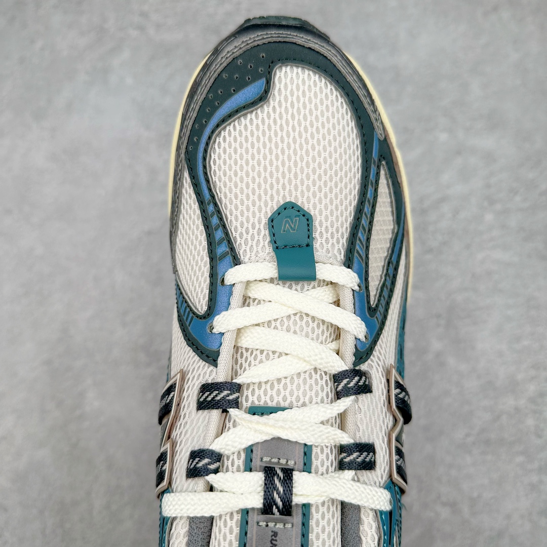 图片[4]-New Balance M1906R NB新百伦系列复古老爹风休闲运动慢跑鞋 采用轻质牛剖革拼接透气网眼衬垫织物鞋面材质 T-Beam大底提供足步弓支撑 保持步态稳定#后跟搭载外露缓震胶 鞋身整体以各种深浅不一的灰色覆盖 鞋头以淡蓝色调装饰，网眼衬垫通过不规律的色块实现做旧的美感 泛黄的鞋底更是进一步增添了复古气息 尺码：36 37 37.5 38 38.5 39.5 40 40.5 41.5 42 42.5 43 44 45-选品中心