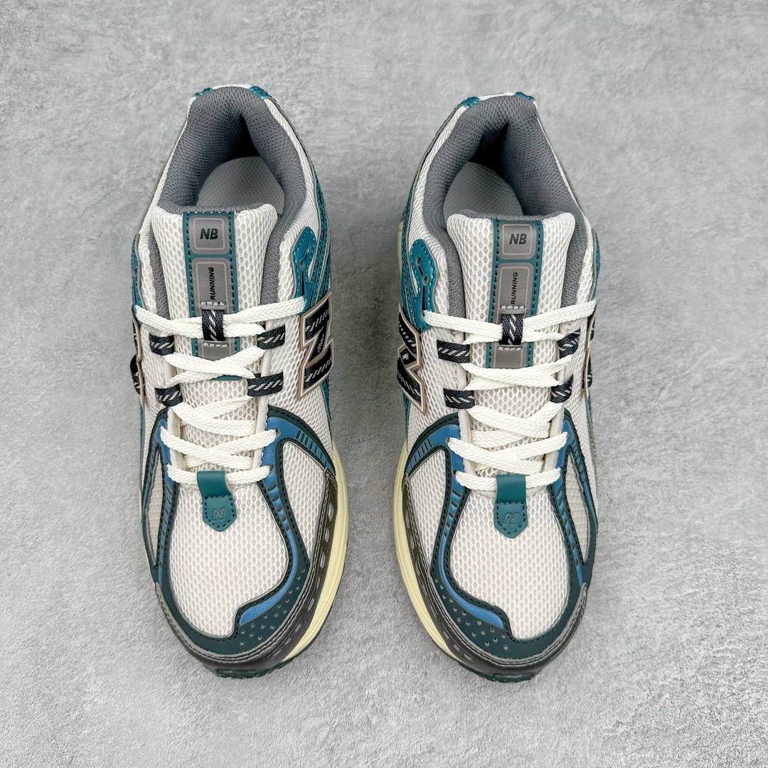 图片[2]-New Balance M1906R NB新百伦系列复古老爹风休闲运动慢跑鞋 采用轻质牛剖革拼接透气网眼衬垫织物鞋面材质 T-Beam大底提供足步弓支撑 保持步态稳定#后跟搭载外露缓震胶 鞋身整体以各种深浅不一的灰色覆盖 鞋头以淡蓝色调装饰，网眼衬垫通过不规律的色块实现做旧的美感 泛黄的鞋底更是进一步增添了复古气息 尺码：36 37 37.5 38 38.5 39.5 40 40.5 41.5 42 42.5 43 44 45-选品中心