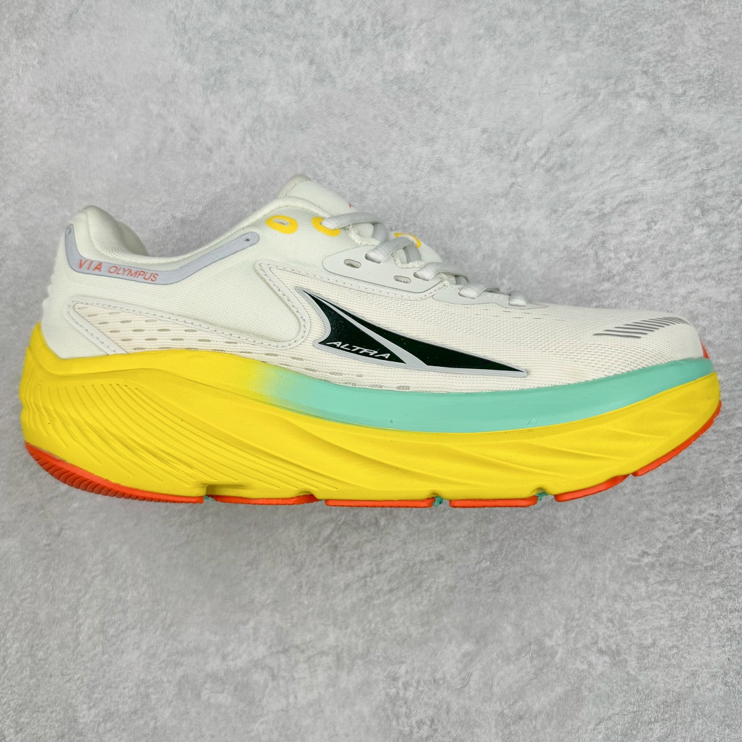 Altra/奥创 VIA OLYMPUS 高缓震轻量跑鞋 来自美国的运动品牌 为不同人群提供专业跑鞋 ALTRA鞋子的鞋型前脚掌较宽 更契合人类的脚型构造 设计零落差 跑步时减少后跟依赖 提高跑步效率 男女同款尺码：36 36.5 37 38 38.5 39 40 40.5 41 42 43 44 45（运动鞋正码 脚宽可以选大半码）-选品中心