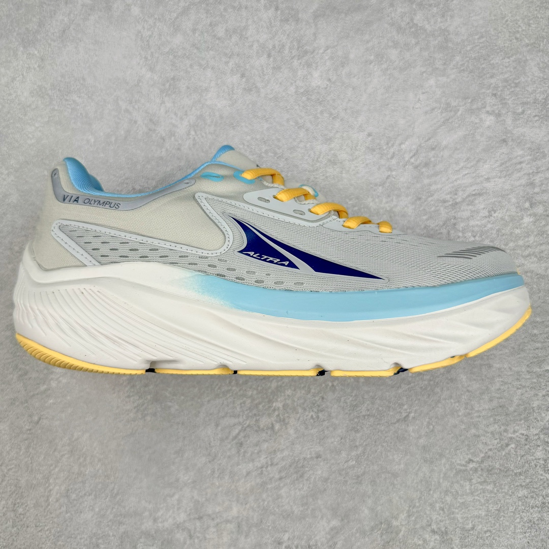 Altra/奥创 VIA OLYMPUS 高缓震轻量跑鞋 来自美国的运动品牌 为不同人群提供专业跑鞋 ALTRA鞋子的鞋型前脚掌较宽 更契合人类的脚型构造 设计零落差 跑步时减少后跟依赖 提高跑步效率 男女同款尺码:36 36.5 37 38 38.5 39 40 40.5 41 42 43 44 45(运动鞋正码 脚宽可以选大半码)-选品中心