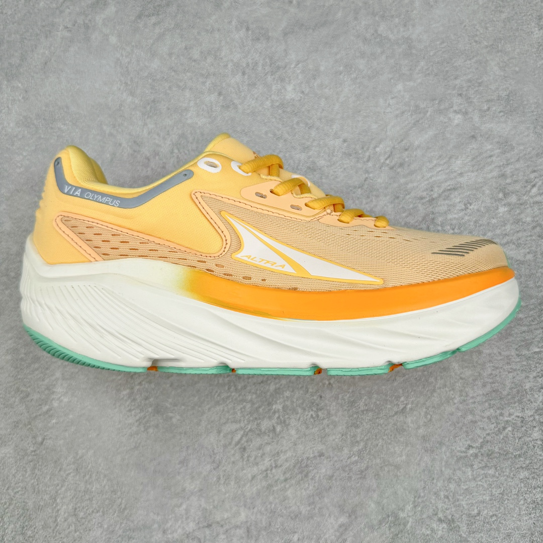 Altra/奥创 VIA OLYMPUS 高缓震轻量跑鞋 来自美国的运动品牌 为不同人群提供专业跑鞋 ALTRA鞋子的鞋型前脚掌较宽 更契合人类的脚型构造 设计零落差 跑步时减少后跟依赖 提高跑步效率 男女同款尺码：36 36.5 37 38 38.5 39 40 40.5 41 42 43 44 45（运动鞋正码 脚宽可以选大半码）-选品中心