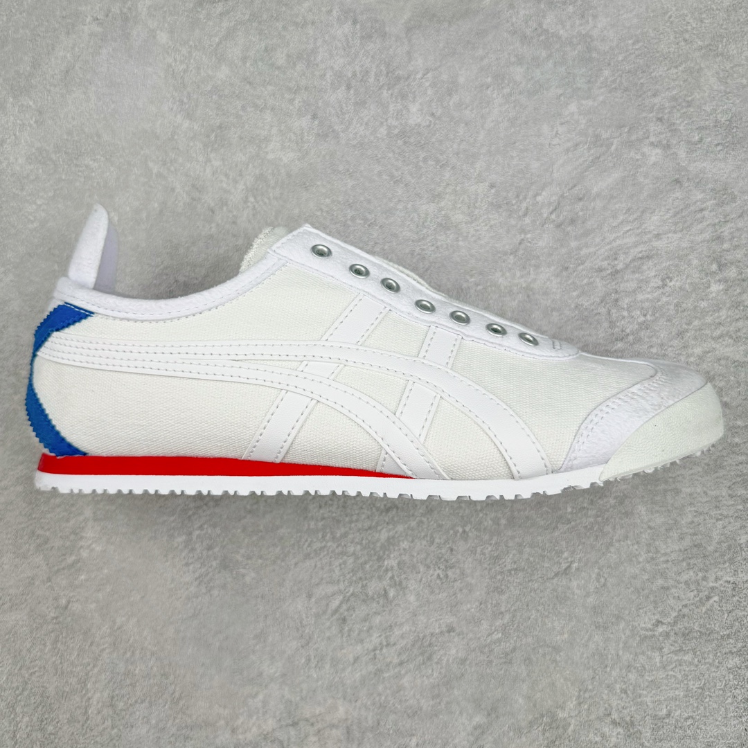 ＃HK纯原福利 Asics Onitsuka Tiger MEXICO 66 亚瑟士鬼冢虎复古经典板鞋 市场最强版本 原厂牛津布加持 海外订单工厂出品 超成熟稳定的做工品控 原装全套纸板楦头开发 原汁原味 完美呈现版型 私模正确鞋底咬花纹路 一比一鞋头弧度高度鞋身弧度 绝不口嗨 细节品控鞋型随意秒杀市面 原档咬花纹路私模大底 一个单元有六个三角形 总体形拼接呈现花瓣状 官方四联吊牌 原装Ortholite轻量化鞋垫 原盒原配 质保卡 说明书 钢印防尘纸 纸板中底带钢印 乳胶组合鞋垫 支持全方位的对比专柜 产品从款式颜色造型上体现出追求舒适和细节的完美 鞋类更是推崇手工制作的严谨与完美 融舒适性与可穿性的设计风格 注重细节的完美和别致魅力 既保持稳重 又不失轻松的时尚感 尺码：36 37 37.5 38 39 39.5 40 40.5 41.5 42 42.5 43.5 44 45 46-选品中心