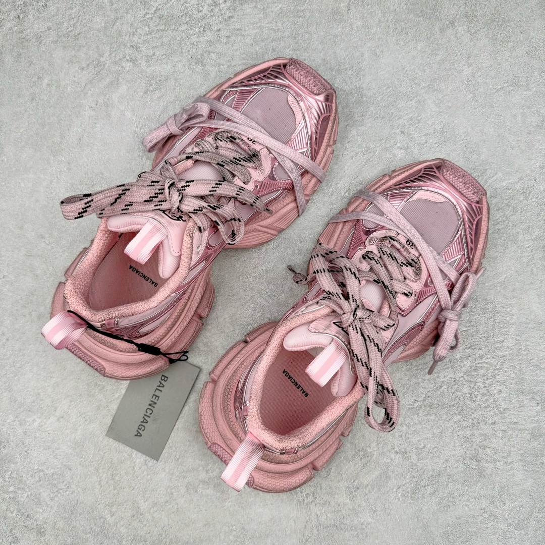 图片[3]-＃XA纯原 BALENCIAGA 3XL Sneakers 巴黎世家十代网布系带低帮走秀复古老爹鞋 全套原纸板楦头开发 最原汁原味的灵魂版型 全鞋荧光划线卡点 胶水把控整洁度追求极致完美 每一双都是工艺品 多重QC质检 超越公司货的品控标准 实实在在的免检产品 原盒原配 正确字体电绣 粗细、位置、大小正确 侧边TPU 透气孔匹配意产原版 正确分离大底 TPU软底 原版一致大底LOGO 立体感十足 原厂皮料水洗做旧 采购原厂网纱 不含皮革 网布材料和聚氨酯 磨损效果 鞋头边缘和后帮 Balenciaga 徽标 鞋面和后跟凸印尺码 鞋舌 3XL 橡胶品牌标识和反光细节 鞋帮拉袢和鞋舌拉祥 配反光细节 备用鞋带在鞋履前侧 可在穿着前取下 便于不同造型搭配 正常尺码 尺码：35 36 37 38 39 40 41 42 43 44 45 46-选品中心
