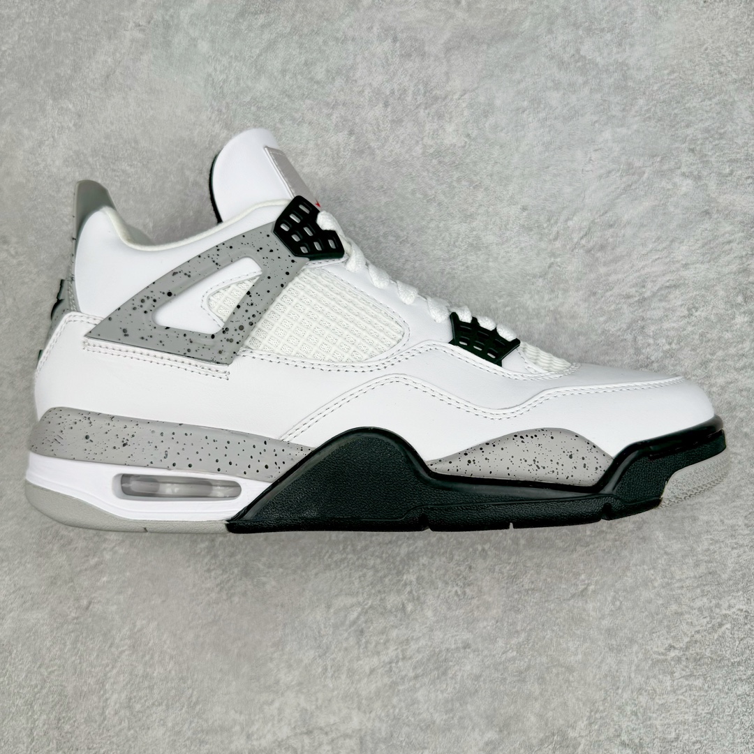 ＃CS纯原福利 Air Jordan AJ4 Retro 白水泥 840606-190 大厂出品 全头层加持 原鞋原楦原纸板同源开发 完美呈现乔4的版型 内侧正确双色网格 还原细节 原厂皮料 正确气垫颜色 正确网格工艺 正确拉帮工艺 全鞋原装材料制作 原档案原模具打造 支持全方位与正品对比 尺码：36 36.5 37.5 38 38.5 39 40 40.5 41 42 42.5 43 44 44.5 45 46 47.5-选品中心