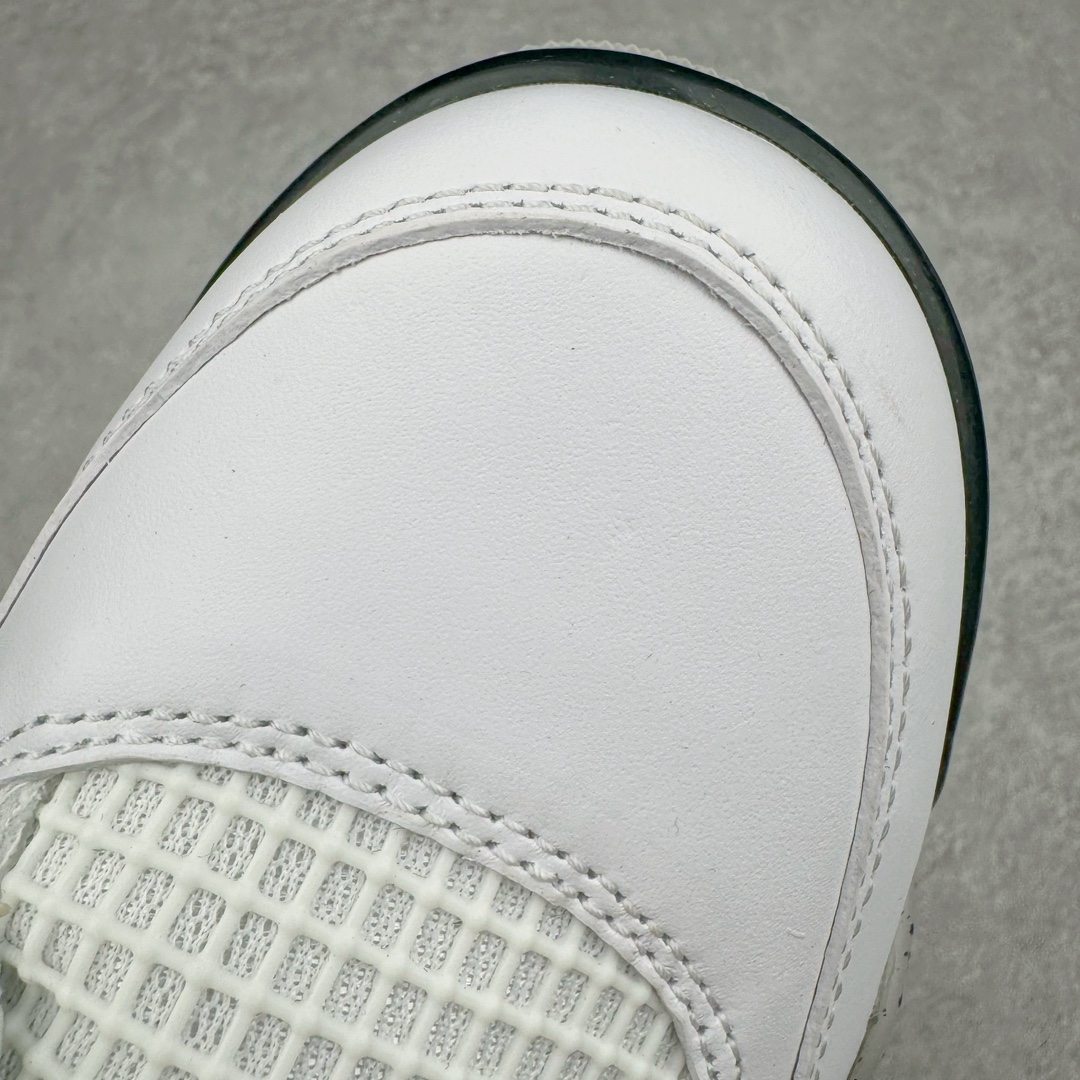 图片[10]-＃CS纯原福利 Air Jordan AJ4 Retro 白水泥 840606-190 大厂出品 全头层加持 原鞋原楦原纸板同源开发 完美呈现乔4的版型 内侧正确双色网格 还原细节 原厂皮料 正确气垫颜色 正确网格工艺 正确拉帮工艺 全鞋原装材料制作 原档案原模具打造 支持全方位与正品对比 尺码：36 36.5 37.5 38 38.5 39 40 40.5 41 42 42.5 43 44 44.5 45 46 47.5-选品中心