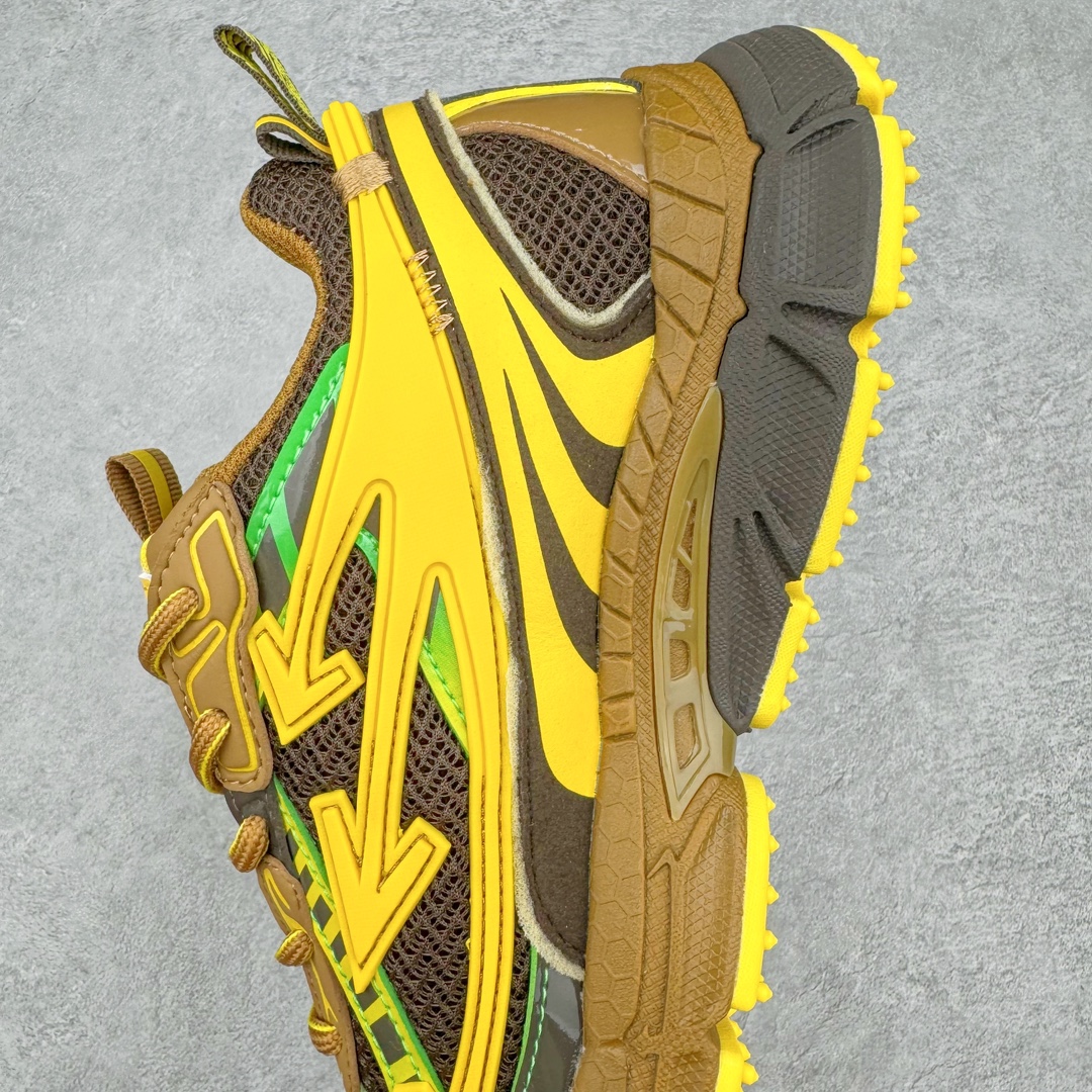 图片[7]-＃KX Off-White 2024年OW最新款跑鞋 #百分百原盒正确版 原楦原纸板数据开发 4层分离大底#鞋面采用3d立体打印和多种材料拼接而成#防滑耐磨透气性轻便跑鞋 作为曾经爆火 并且定位奢潮领域的标志性品牌 Off-White 仍需要不断更新符合当下潮流时尚的复古运动鞋款，以期收获基本盘消费者的关注 此次更新的 Off-White 新款运动鞋将经典复古老爹鞋细节设计更加夸张化 并将标志性箭头设计置于显著位置 除此之外 整个系列的色彩搭配也可谓纷繁多样 总有一款适合你 Off-White最新运动鞋款估计将在未来几个月登陆品牌专柜 喜欢的朋友切莫错过 尺码：36 37 38 39 40 41 42 43 44 45 46 47-选品中心