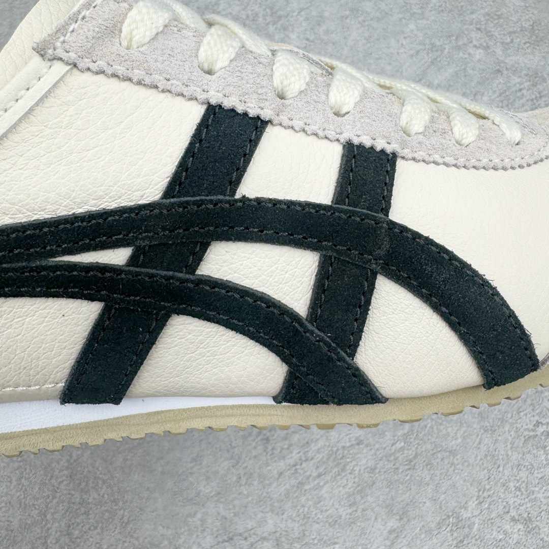 图片[17]-＃HK纯原 Asics Onitsuka Tiger MEXICO 66 亚瑟士鬼冢虎复古经典板鞋 市场最强版本 头层小羊皮加持 海外订单工厂出品 超成熟稳定的做工品控 原装全套纸板楦头开发 原汁原味 完美呈现版型 私模正确鞋底咬花纹路 一比一鞋头弧度高度鞋身弧度 绝不口嗨 细节品控鞋型随意秒杀市面 原档咬花纹路私模大底 一个单元有六个三角形 总体形拼接呈现花瓣状 官方四联吊牌 原装Ortholite轻量化鞋垫 原盒原配 质保卡 说明书 钢印防尘纸 纸板中底带钢印 乳胶组合鞋垫 支持全方位的对比专柜 产品从款式颜色造型上体现出追求舒适和细节的完美 鞋类更是推崇手工制作的严谨与完美 融舒适性与可穿性的设计风格 注重细节的完美和别致魅力 既保持稳重 又不失轻松的时尚感 尺码：36 37 37.5 38 39 39.5 40 40.5 41.5 42 42.5 43.5 44 45 46-选品中心
