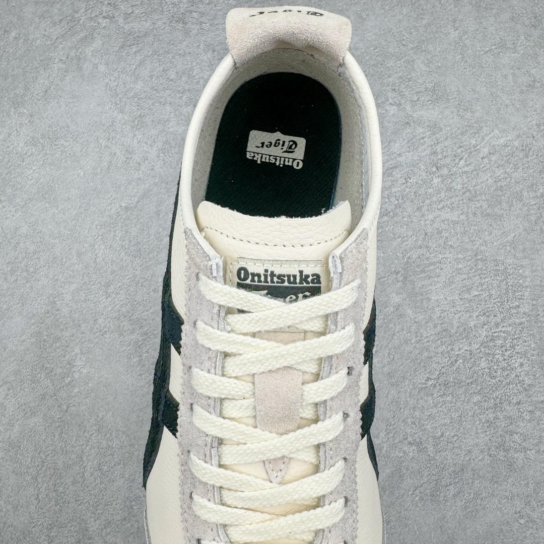 图片[5]-＃HK纯原 Asics Onitsuka Tiger MEXICO 66 亚瑟士鬼冢虎复古经典板鞋 市场最强版本 头层小羊皮加持 海外订单工厂出品 超成熟稳定的做工品控 原装全套纸板楦头开发 原汁原味 完美呈现版型 私模正确鞋底咬花纹路 一比一鞋头弧度高度鞋身弧度 绝不口嗨 细节品控鞋型随意秒杀市面 原档咬花纹路私模大底 一个单元有六个三角形 总体形拼接呈现花瓣状 官方四联吊牌 原装Ortholite轻量化鞋垫 原盒原配 质保卡 说明书 钢印防尘纸 纸板中底带钢印 乳胶组合鞋垫 支持全方位的对比专柜 产品从款式颜色造型上体现出追求舒适和细节的完美 鞋类更是推崇手工制作的严谨与完美 融舒适性与可穿性的设计风格 注重细节的完美和别致魅力 既保持稳重 又不失轻松的时尚感 尺码：36 37 37.5 38 39 39.5 40 40.5 41.5 42 42.5 43.5 44 45 46-选品中心