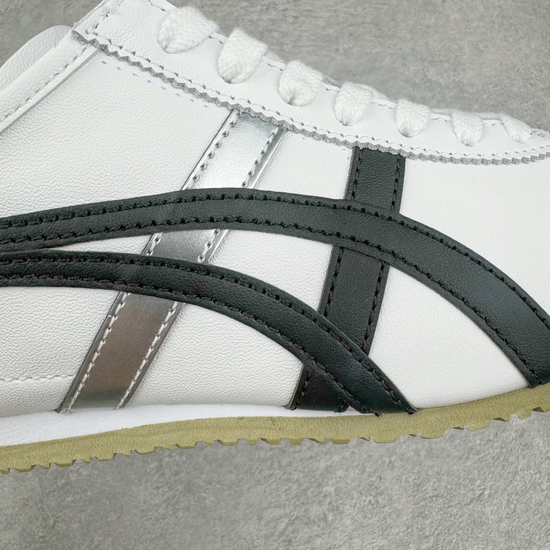 图片[17]-＃HK纯原 Asics Onitsuka Tiger MEXICO 66 亚瑟士鬼冢虎复古经典板鞋 市场最强版本 头层小羊皮加持 海外订单工厂出品 超成熟稳定的做工品控 原装全套纸板楦头开发 原汁原味 完美呈现版型 私模正确鞋底咬花纹路 一比一鞋头弧度高度鞋身弧度 绝不口嗨 细节品控鞋型随意秒杀市面 原档咬花纹路私模大底 一个单元有六个三角形 总体形拼接呈现花瓣状 官方四联吊牌 原装Ortholite轻量化鞋垫 原盒原配 质保卡 说明书 钢印防尘纸 纸板中底带钢印 乳胶组合鞋垫 支持全方位的对比专柜 产品从款式颜色造型上体现出追求舒适和细节的完美 鞋类更是推崇手工制作的严谨与完美 融舒适性与可穿性的设计风格 注重细节的完美和别致魅力 既保持稳重 又不失轻松的时尚感 尺码：36 37 37.5 38 39 39.5 40 40.5 41.5 42 42.5 43.5 44 45 46-选品中心