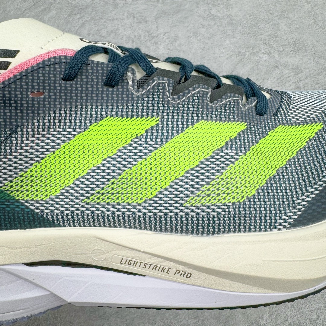 图片[17]-AD Adizero Boston 12 波士顿夏季透气网眼竞速跑鞋 延续爪型玻璃纤维推进系统 进化为全掌式的ENERGY RODS 2.0 从脚跟到脚趾的一体成形设计 强化整体推进力 提升速度表现 升级透气鞋面更具支撑性 利用ENGINEERED MESH技术进行不同密度织纹 强化支撑性 更使用50%以上的回收材料製成 减低塑料浪费 此外变薄的鞋舌为前掌提供更多空间 提供跑者更好的穿着感受 马牌轮胎大底耐磨性佳 大底全掌采用耐磨的Continental马牌轮胎大底 在各种环境下保有良好抓地力 尺码：36 36.5 37 38 38.5 39 40 40.5 41 42 42.5 43 44 44.5 45-选品中心