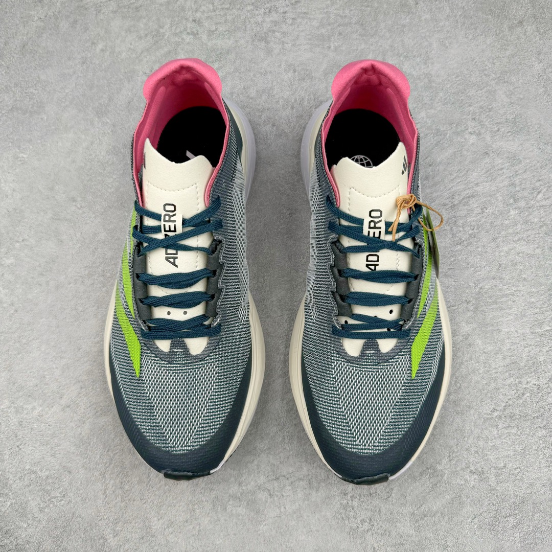 图片[2]-AD Adizero Boston 12 波士顿夏季透气网眼竞速跑鞋 延续爪型玻璃纤维推进系统 进化为全掌式的ENERGY RODS 2.0 从脚跟到脚趾的一体成形设计 强化整体推进力 提升速度表现 升级透气鞋面更具支撑性 利用ENGINEERED MESH技术进行不同密度织纹 强化支撑性 更使用50%以上的回收材料製成 减低塑料浪费 此外变薄的鞋舌为前掌提供更多空间 提供跑者更好的穿着感受 马牌轮胎大底耐磨性佳 大底全掌采用耐磨的Continental马牌轮胎大底 在各种环境下保有良好抓地力 尺码：36 36.5 37 38 38.5 39 40 40.5 41 42 42.5 43 44 44.5 45-选品中心