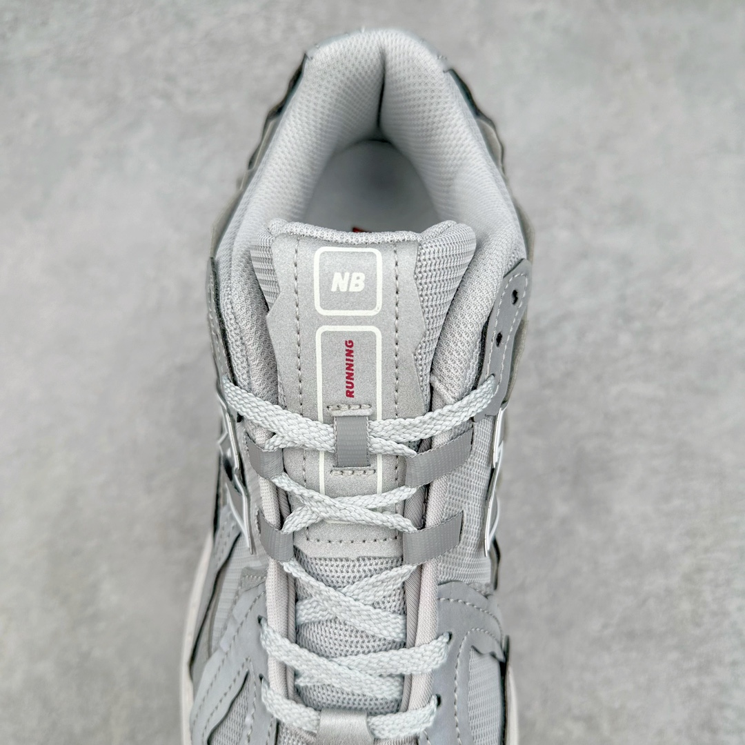 图片[5]-New Balance M1906R NB新百伦系列复古老爹风休闲运动慢跑鞋 采用轻质牛剖革拼接透气网眼衬垫织物鞋面材质 T-Beam大底提供足步弓支撑 保持步态稳定#后跟搭载外露缓震胶 鞋身整体以各种深浅不一的灰色覆盖 鞋头以淡蓝色调装饰，网眼衬垫通过不规律的色块实现做旧的美感 泛黄的鞋底更是进一步增添了复古气息 尺码：36 37 37.5 38 38.5 39.5 40 40.5 41.5 42 42.5 43 44 45-选品中心