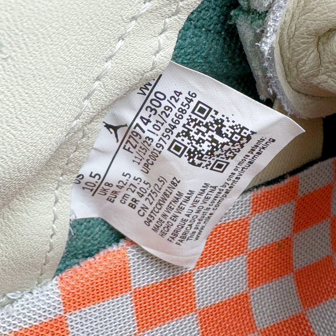 图片[18]-＃OG纯原 Nina Chanel Abney x Air Jordan AJ3 OG SP WMNS 艺术家联名绿色 货号：FZ7974-300 原楦原纸板开发 确保原汁原味 原厂皮料质感色泽绝无偏差 完美中底拉帮 原厂中底钢印 原档案大底 如假白送 大底纹路 气垫通透度PU的回弹性均百分百还原 原厂电绣鞋舌飞人刺绣针数立体讲究精细欢迎对比正品原鞋 尺码：36 36.5 37.5 38 38.5 39 40 40.5 41 42 42.5 43 44 44.5 45 46 47.5-选品中心