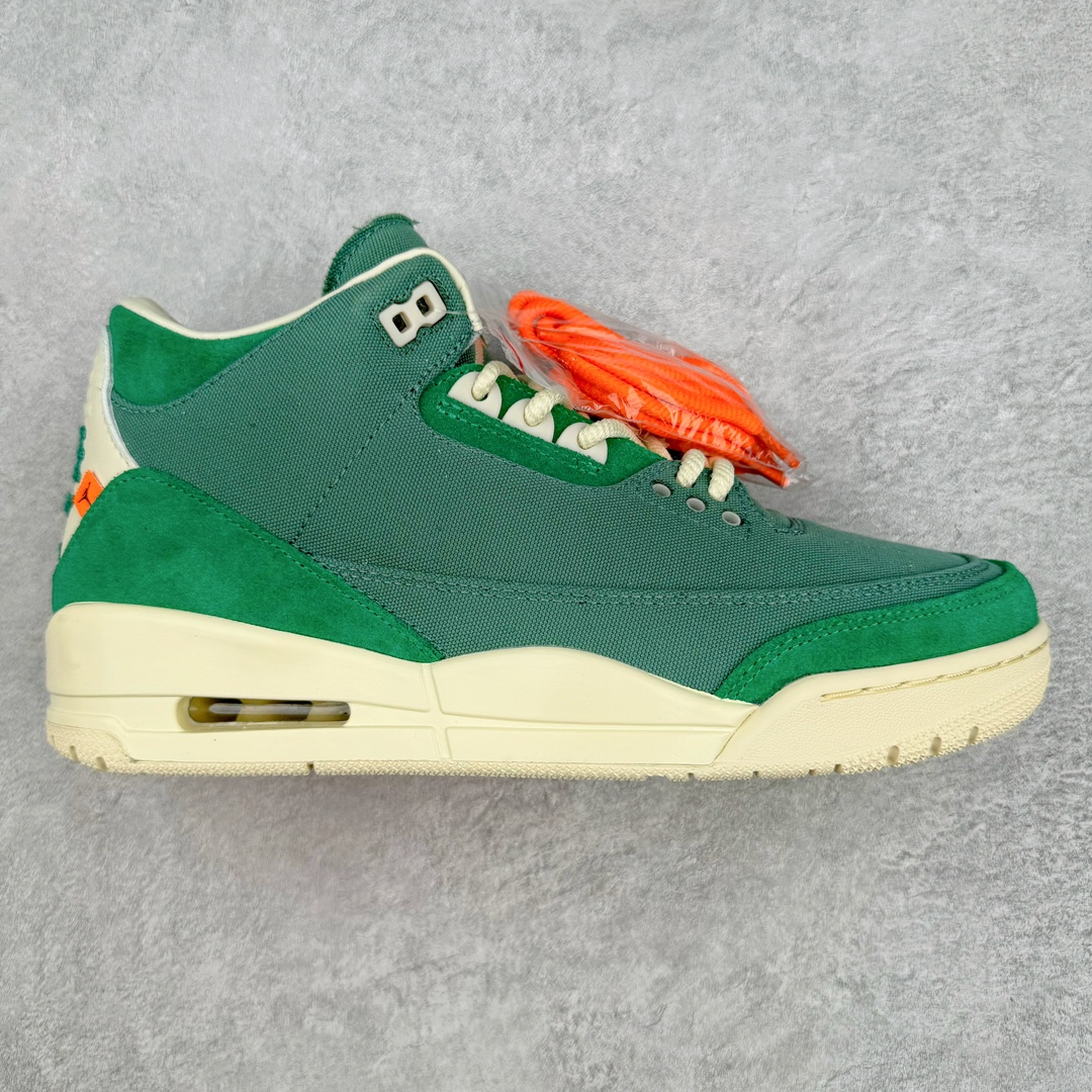 ＃OG纯原 Nina Chanel Abney x Air Jordan AJ3 OG SP WMNS 艺术家联名绿色 货号：FZ7974-300 原楦原纸板开发 确保原汁原味 原厂皮料质感色泽绝无偏差 完美中底拉帮 原厂中底钢印 原档案大底 如假白送 大底纹路 气垫通透度PU的回弹性均百分百还原 原厂电绣鞋舌飞人刺绣针数立体讲究精细欢迎对比正品原鞋 尺码：36 36.5 37.5 38 38.5 39 40 40.5 41 42 42.5 43 44 44.5 45 46 47.5-选品中心