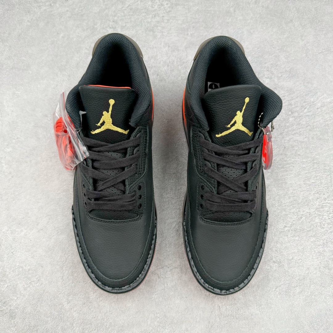 图片[2]-＃OG纯原 J Balvin x Air Jordan AJ3 联名黑红 彩虹渐变 FN0344-001 原楦原纸板开发 确保原汁原味 原厂皮料质感色泽绝无偏差 完美中底拉帮 原厂中底钢印 原档案大底 如假白送 大底纹路 气垫通透度PU的回弹性均百分百还原 原厂电绣鞋舌飞人刺绣针数立体讲究精细欢迎对比正品原鞋 尺码：36 36.5 37.5 38 38.5 39 40 40.5 41 42 42.5 43 44 44.5 45 46 47.5-选品中心