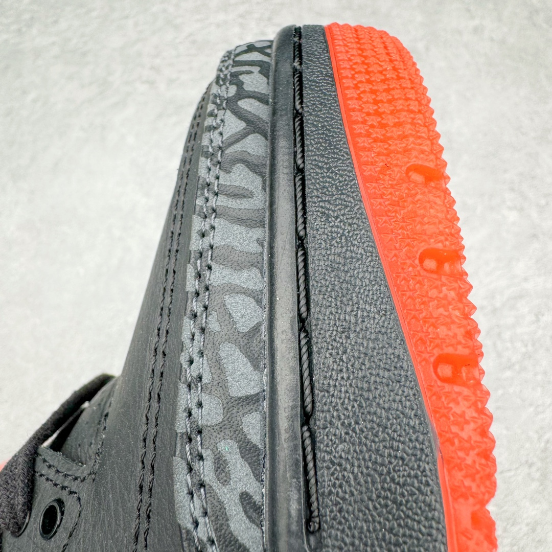 图片[17]-＃OG纯原 J Balvin x Air Jordan AJ3 联名黑红 彩虹渐变 FN0344-001 原楦原纸板开发 确保原汁原味 原厂皮料质感色泽绝无偏差 完美中底拉帮 原厂中底钢印 原档案大底 如假白送 大底纹路 气垫通透度PU的回弹性均百分百还原 原厂电绣鞋舌飞人刺绣针数立体讲究精细欢迎对比正品原鞋 尺码：36 36.5 37.5 38 38.5 39 40 40.5 41 42 42.5 43 44 44.5 45 46 47.5-选品中心