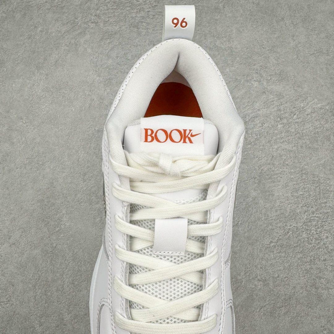 图片[5]-＃Z版纯原福利 NK Book 1 Devin Booker 德文·布克一代男子实战篮球鞋 白黑响尾蛇 FJ4250-101 全套原纸板楦头开发 确保原汁原味 完美呈现版型 鞋身流线型 原厂高强度抗扭定型港宝 小蛮腰后跟 高弹超临界发泡材质大底 贝利原厂皮料加持 内置高强度抗扭片(强度高于碳纤)给予鞋身足够抗扭矩力 实战利器 鞋身➕鞋头增配高频补强层 提升鞋头以及脚踝支撑性 尺码：40 40.5 41 42 42.5 43 44 44.5 45 46-选品中心