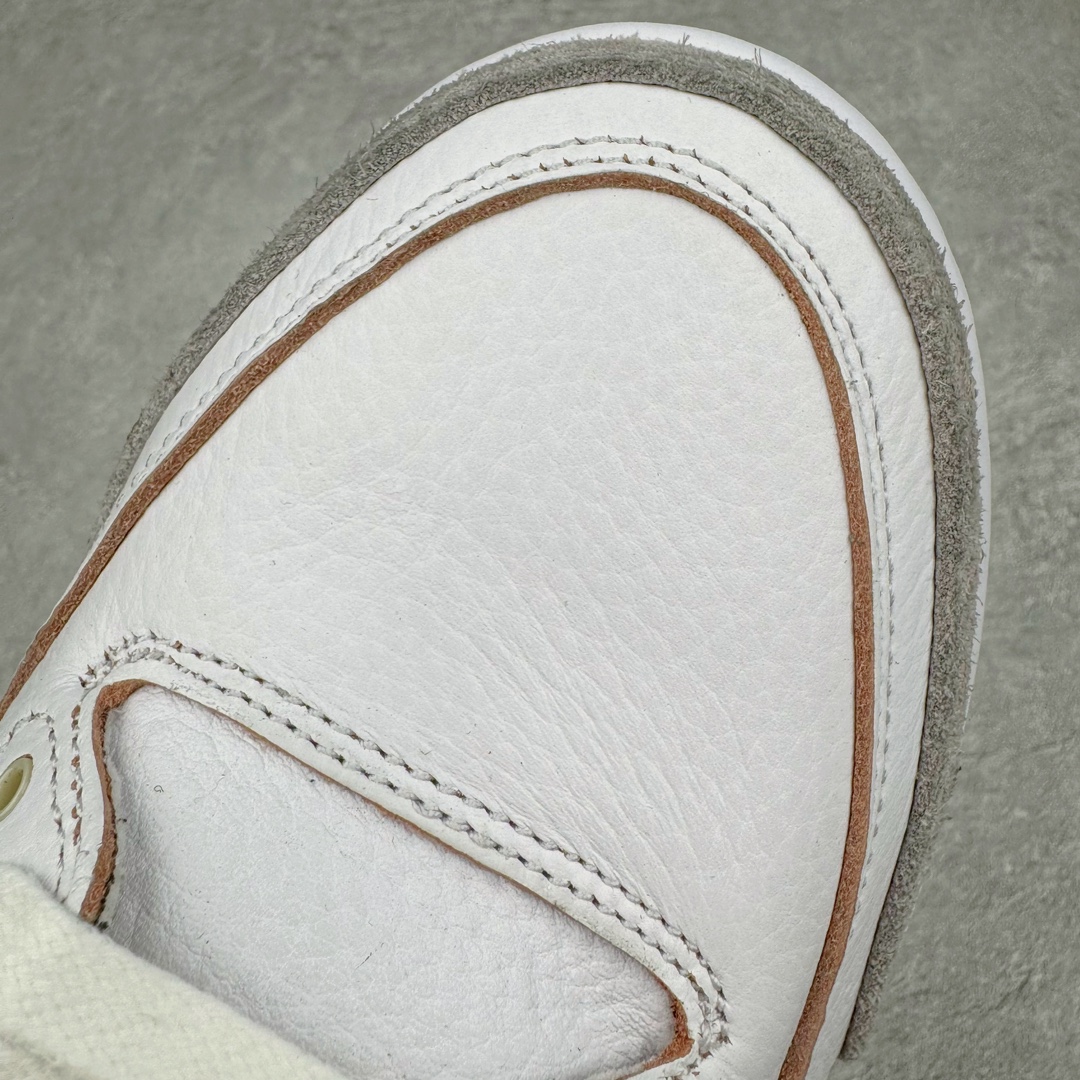 图片[16]-＃QD纯原 A Ma Maniére x Air Jordan AJ3 Retro AMM联名白紫灰 DH3434-110 圈内最强三代系列 匠心打造 开发时长超过半年 目前可过各类鉴定或无法鉴定 裸鞋随便操作 全套原纸板楦头开发 原厂大底磨具加持立体防滑纹理 原装可视Air Sole气垫 原汁原味最完美的三代版型 唯一正确鞋头趴度弧度高度鞋身腰线 原厂TPU彩虹扎染后跟饰片 正确内里反口里网布 皮料菱角分明不变形无多余毛边 广东原厂zp同批次手工大底描漆拉丝 市场唯一原厂鞋扣模具 原厂织唛标 原厂飞人电绣工艺 尾指中部跳三针 独家绑鞋带手法 印刷中底布 四线拉帮 米色美纹纸贴合固定 进口港宝加持 后跟自然饱满 全鞋荧光划线卡点 追求极致完美 每一双都是工艺品 多重QC质检 超越公司货的品控标准 实实在在的免检产品 尺码：40.5 41 42 42.5 43 44 44.5 45 45.5 46 47.5 48.5-选品中心