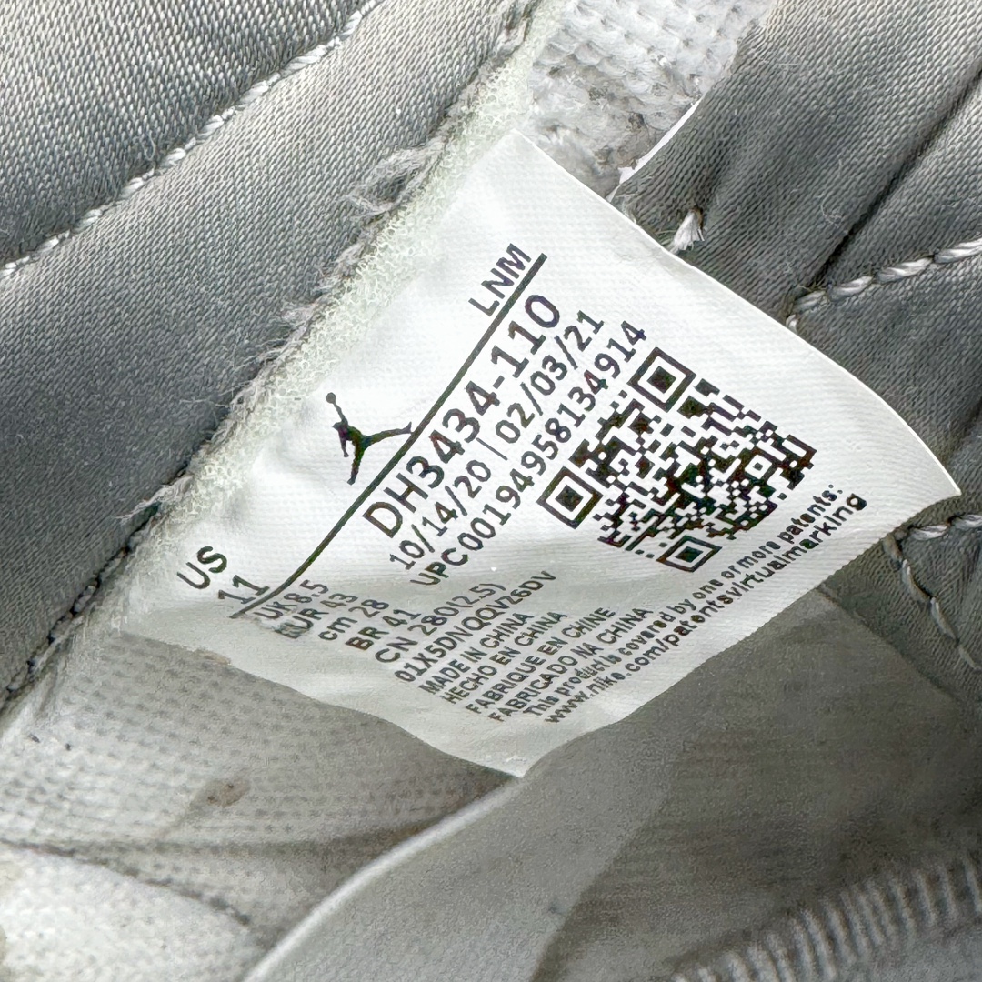 图片[10]-＃QD纯原 A Ma Maniére x Air Jordan AJ3 Retro AMM联名白紫灰 DH3434-110 圈内最强三代系列 匠心打造 开发时长超过半年 目前可过各类鉴定或无法鉴定 裸鞋随便操作 全套原纸板楦头开发 原厂大底磨具加持立体防滑纹理 原装可视Air Sole气垫 原汁原味最完美的三代版型 唯一正确鞋头趴度弧度高度鞋身腰线 原厂TPU彩虹扎染后跟饰片 正确内里反口里网布 皮料菱角分明不变形无多余毛边 广东原厂zp同批次手工大底描漆拉丝 市场唯一原厂鞋扣模具 原厂织唛标 原厂飞人电绣工艺 尾指中部跳三针 独家绑鞋带手法 印刷中底布 四线拉帮 米色美纹纸贴合固定 进口港宝加持 后跟自然饱满 全鞋荧光划线卡点 追求极致完美 每一双都是工艺品 多重QC质检 超越公司货的品控标准 实实在在的免检产品 尺码：40.5 41 42 42.5 43 44 44.5 45 45.5 46 47.5 48.5-选品中心