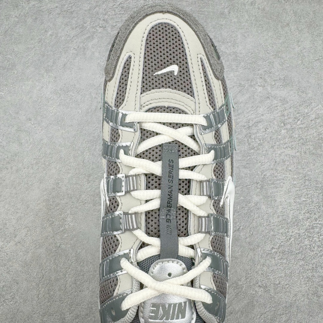 图片[4]-＃CS纯原 NK P-6000 系列低帮复古老爹风休闲运动舒适慢跑鞋 白银 FN7509-029 购入原鞋原装纸板楦头开发 独家私模四层组合大底 市场唯一正确版本 良心定价 新配色陆续出货 进口三文治网面 融合 Pegasus 过往运动鞋设计 助力 21 世纪早期跑步运动跃升时尚新高度 采用透气网眼布、运动风格线条和耐穿覆面 兼具吸睛外观和舒适感受 中底泡绵以田径赛道为灵感 打造厚实设计 缔造出众缓震性能 尺码：36 36.5 37.5 38 38.5 39 40 40.5 41 42 42.5 43 44 44.5 45-选品中心