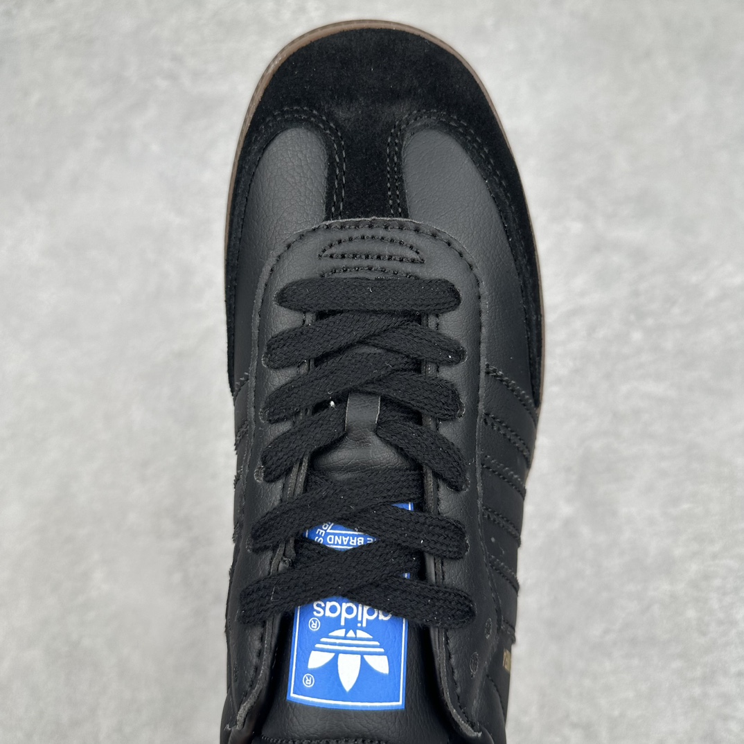 图片[4]-AD Original Samba OG 复古经典轻便板鞋 IE3438 这款桑巴鞋展示了高质量的工艺 带有装饰的超锁缝制和无缝的手感 柔软、柔软的皮革造型和标志性的3条纹完成了精致的外观 正规合身鞋带 鞋面上有绒面鞋垫 橡胶鞋底 享受正畸套筒软感 自50年代首次亮相以来就一直在赢得粉丝的青睐 尺码：36 36.5 37.5 38 38.5 39 40 40.5 41 42 42.5 43 44 44.5 45-选品中心