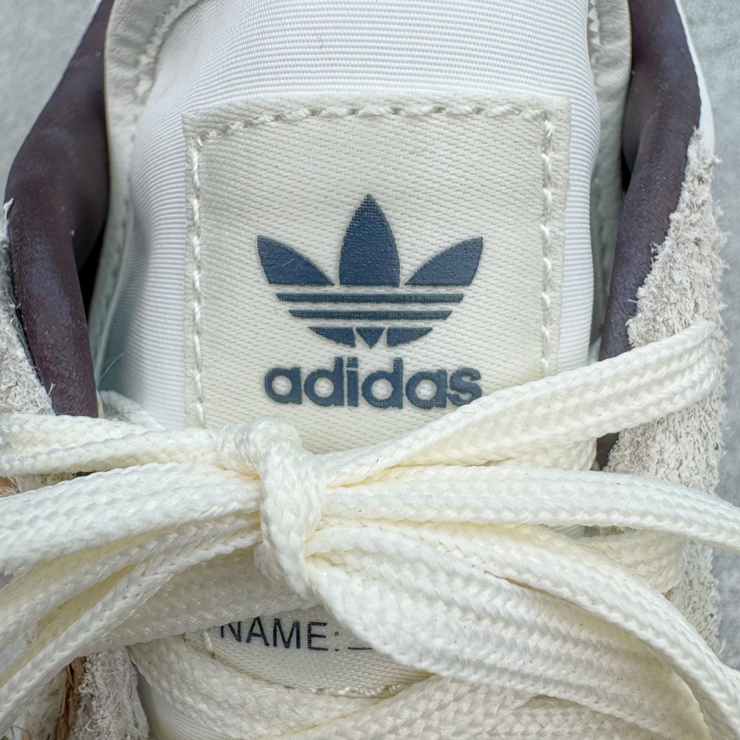 图片[14]-＃MF AD Original Gazelle Indoor Trainers 瞪羚室内鞋系列低帮复古百搭休闲运动德训风板鞋 联名白黑 IH9985 高端零售特供批次 原厂定制长毛翻毛皮组合环保纤维革鞋面材质 内置环保海玻璃鞋垫 外置RB橡胶大底 产品品控稳定性领先行业 原厂全套原楦原纸板冲刀磨具开发 原厂皮料加持 原厂港宝加持定型后跟R度完美 将复古进行到底 简约流畅 三十年不变经典 这款Gazelle运动鞋 无论面料、配色、质感或设计 都只在重现其1991年原款的经典 皮革鞋面 撞色三条纹和鞋跟标的设计 力求呈现90年代的经典复古风潮 Samba火热的同时 也带动了其它的复古鞋型 Gazelle便是其中一只 Gazelle Indoor拥有包边更宽的T字型鞋头 更好的保护运动员的前掌 浓浓的复古氛围感 非常适合现在流行的Cleanfit风格 尺码：35.5 36 36⅔ 37⅓ 38 38⅔ 39⅓ 40 40⅔ 41⅓ 42 42⅔ 43⅓ 44 44⅔ 45-选品中心