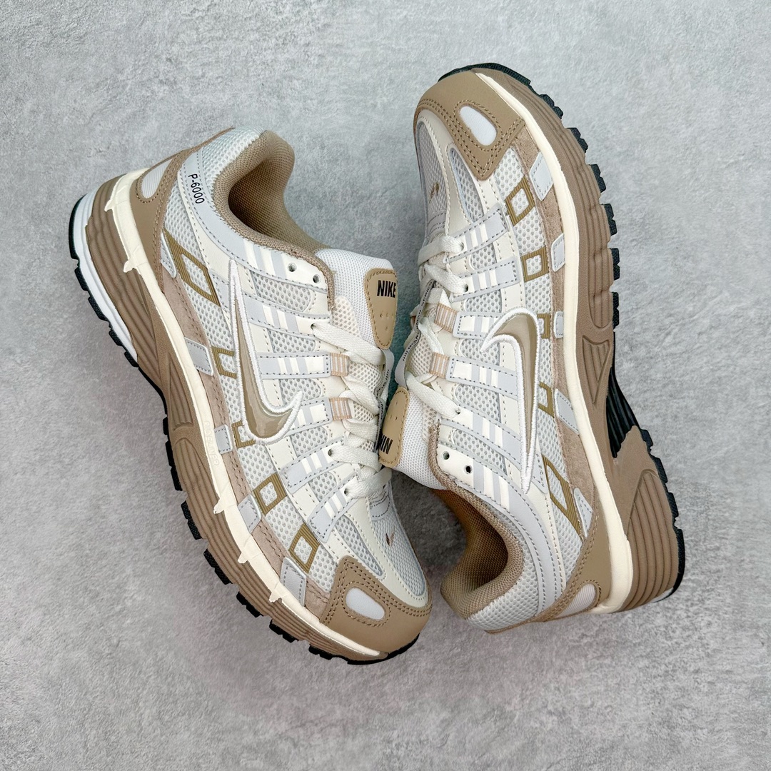 图片[3]-NK P-6000 系列低帮复古老爹风休闲运动舒适慢跑鞋 融合 Pegasus 过往运动鞋设计 助力 21 世纪早期跑步运动跃升时尚新高度 采用透气网眼布、运动风格线条和耐穿覆面 兼具吸睛外观和舒适感受 中底泡绵以田径赛道为灵感 打造厚实设计 缔造出众缓震性能 尺码：36 36.5 37.5 38 38.5 39 40 40.5 41 42 42.5 43 44 44.5 45-选品中心