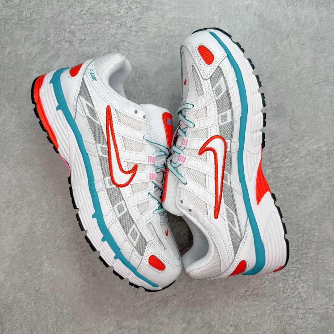 图片[3]-NK P-6000 系列低帮复古老爹风休闲运动舒适慢跑鞋 融合 Pegasus 过往运动鞋设计 助力 21 世纪早期跑步运动跃升时尚新高度 采用透气网眼布、运动风格线条和耐穿覆面 兼具吸睛外观和舒适感受 中底泡绵以田径赛道为灵感 打造厚实设计 缔造出众缓震性能 尺码：36 36.5 37.5 38 38.5 39 40 40.5 41 42 42.5 43 44 44.5 45-选品中心