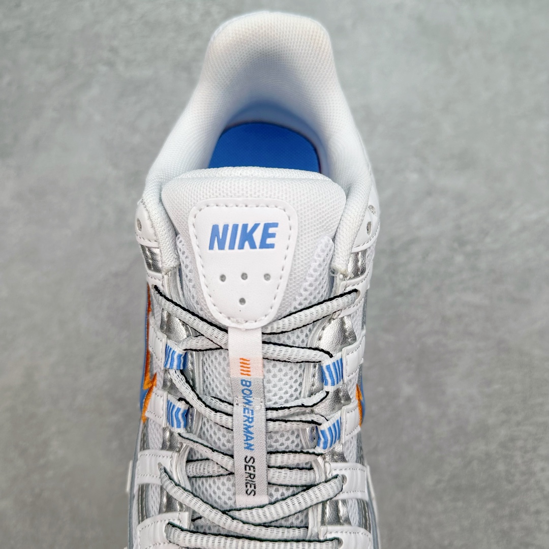 图片[5]-NK P-6000 系列低帮复古老爹风休闲运动舒适慢跑鞋 融合 Pegasus 过往运动鞋设计 助力 21 世纪早期跑步运动跃升时尚新高度 采用透气网眼布、运动风格线条和耐穿覆面 兼具吸睛外观和舒适感受 中底泡绵以田径赛道为灵感 打造厚实设计 缔造出众缓震性能 尺码：36 36.5 37.5 38 38.5 39 40 40.5 41 42 42.5 43 44 44.5 45-选品中心